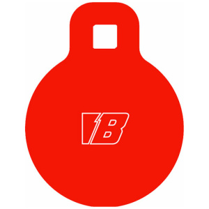 BASH TARGET AR500 GONG TARGET - ROUND 4"-5/16" THICK