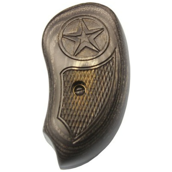 BOND ARMS GRIP EXTENDED ASH - LAM. BLACK/GREY W/LASER STAR