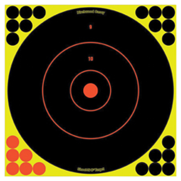 B/C SHT-N-C RND BULLSEYE TGT 5-12"