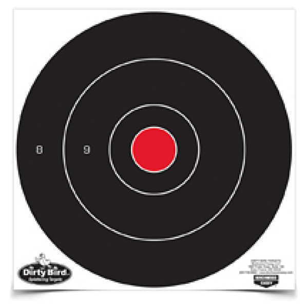 B/C DIRTY BIRD RND BLSEYE TGT 12-12"
