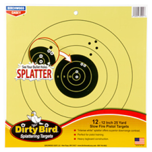 B/C DIRTY BIRD 25YD PISTOL 12-12"