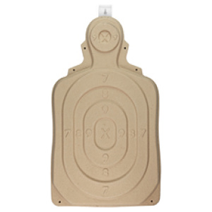 B/C 3D BULLS EYE TORSO TARGET 3PK