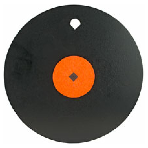 B/C 10" GONG ONE HOLE 3/8" AR500 STL