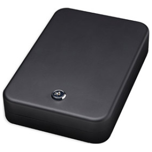 BULLDOG PERSONAL SAFE W/KEY LOCK BLK