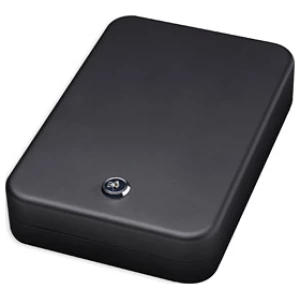 BULLDOG PERSONAL SAFE W/KEY LOCK BLK