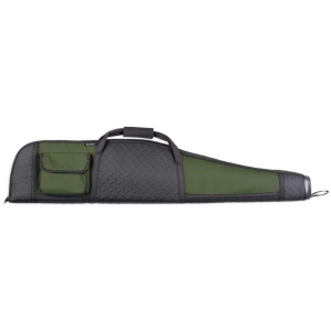 BULLDOG ARMOR RIFLE CASE 48" - GREEN W/ BLK EXTRA THICK PAD
