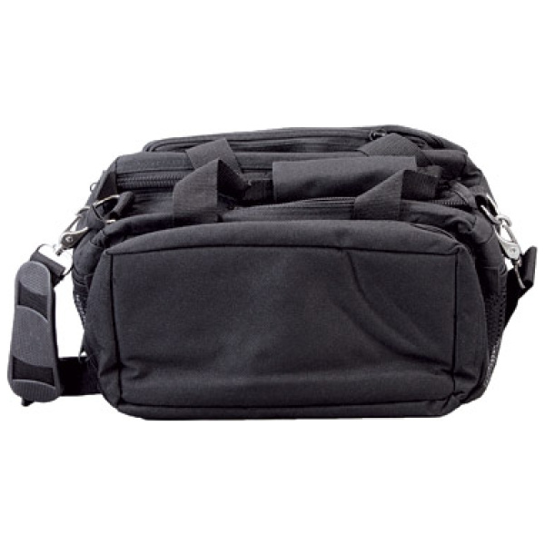 BULLDOG RANGE BAG DLX W/STRAP BLK