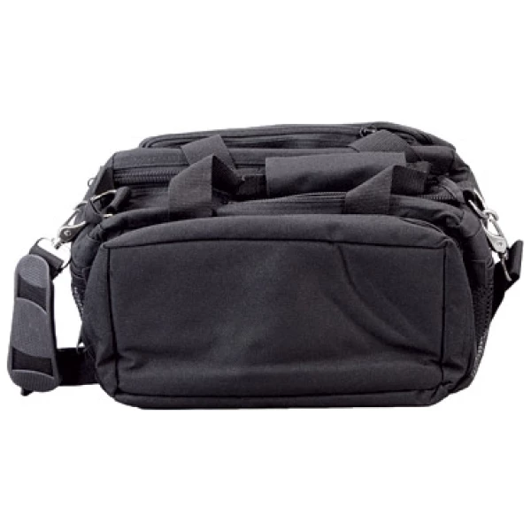 BULLDOG RANGE BAG DLX W/STRAP BLK