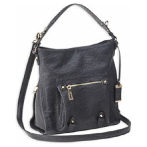 BULLDOG HOBO ANNA PURSE BLK