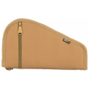 BULLDOG DLX PISTOL CASE 12"X6" TAN