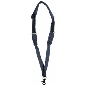 BULLDOG BUNGEE TACTICAL SLING - W/ METAL CLIP BLACK