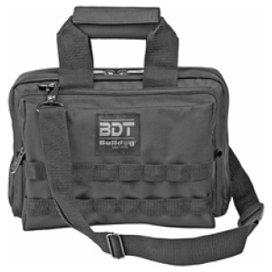 BULLDOG DLX 2 PISTOL RANGE BAG BLK