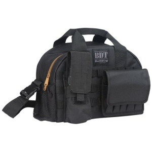 BULLDOG TACTICAL RANGE BAG W/ - MOLLE MAG POUCHES BLACK
