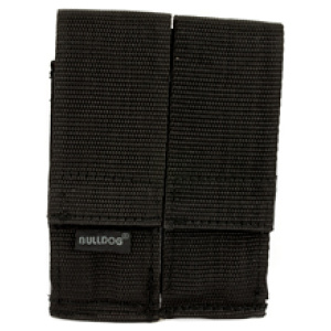 BULLDOG DBL MAG HLDR BLK