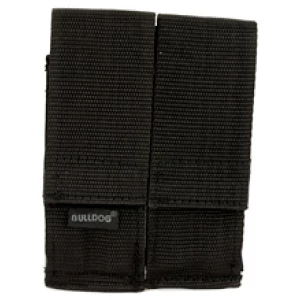 BULLDOG DBL MAG HLDR BLK