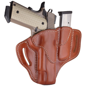 1791 BH1 BELT HOLTR W/ MAG HLD - MULT-FIT RH 1911 FRM 4-5" BRN