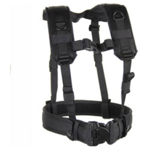 BH LOADBEARING SUSPENDERS/HRNS BLK