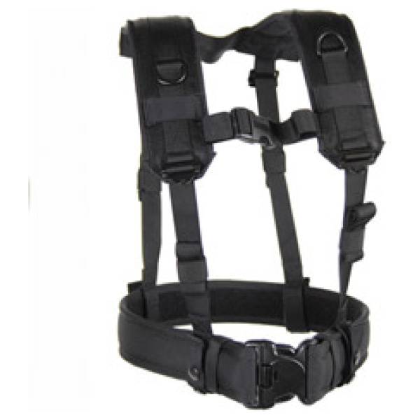 BH LOADBEARING SUSPENDERS/HRNS BLK