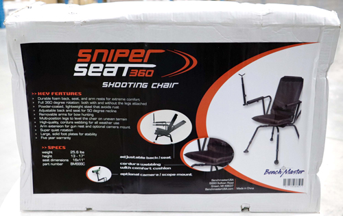 BENCHMASTER SNIPER SEAT 360 - SHOOTING CHAIR - Image 2