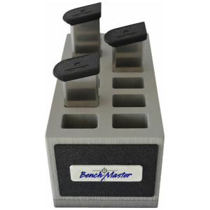 BENCHMASTER DOUBLE STACK 9MM - 12 UNIT MAG RACK
