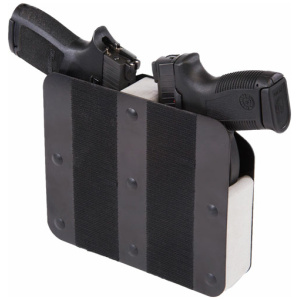BENCHMASTER TWO PISTOL RACK - VELCRO HOOK