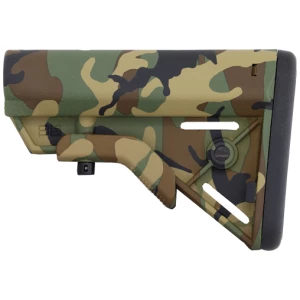 B5 SYSTEMS BRAVO STOCK - MIL-SPEC WOODLAND
