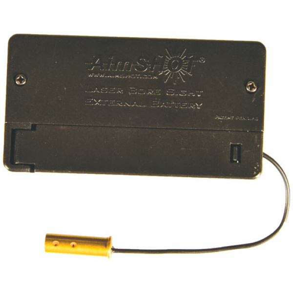 AIMSHOT BORE SIGHT .17HMR W/ - EXTERNAL BATTERY BOX RED