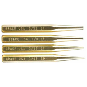 GRACE USA PUNCH SET - STARTER PUNCH SET OF 4 BRASS