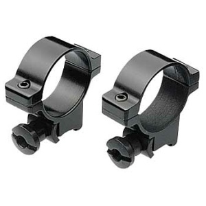 BURRIS MED 1" .22 RINGS BLK