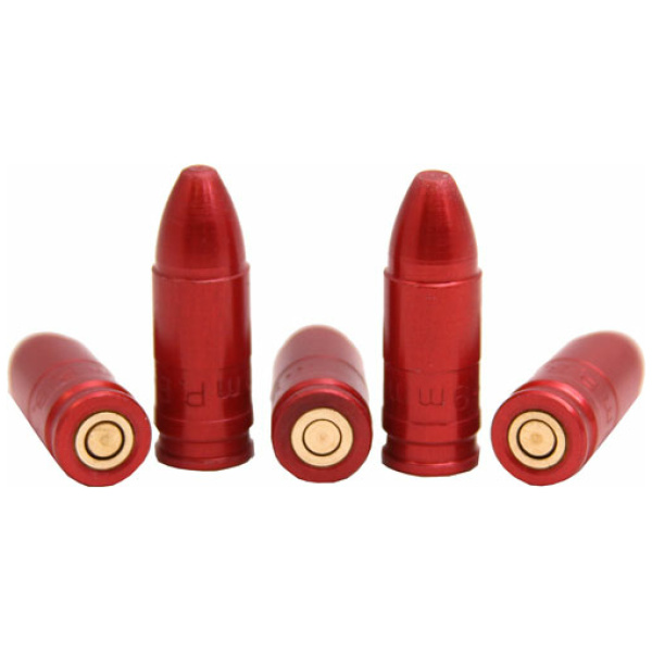 CARLSONS SNAP CAP 9MM - ALUMINUM 5 PACK
