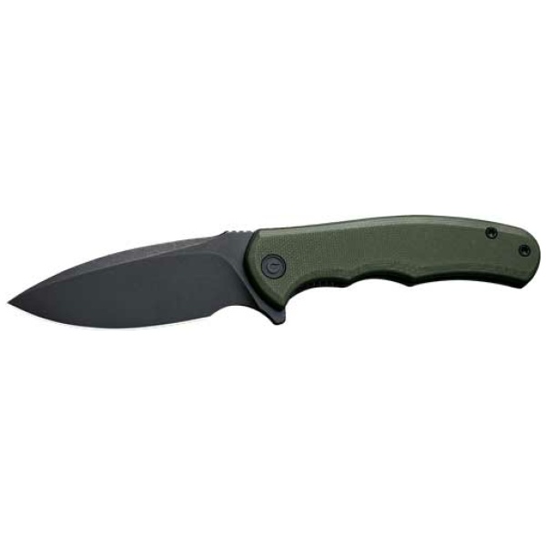 CIVIVI KNIFE MINI PRAXIS 2.98" - OD GREEN G10/BLACK STNWSH D2