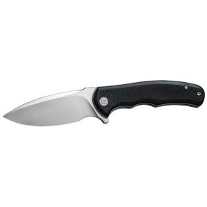 CIVIVI KNIFE MINI PRAXIS 2.98" - BLACK G10/SATIN FINISH D2