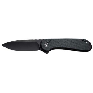CIVIVI KNIFE ELEMENTUM II 2.96 - " G-10/BLK STONEWASH BTTN LOCK