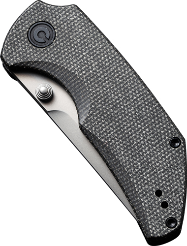 CIVIVI KNIFE THUG 2 2.69" DARK - GREEN MICARTA/SILVER BLADE