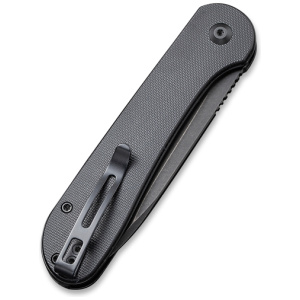 CIVIVI KNIFE ELEMENTUM 3.47" - BLACK G-10/BLACK STONEWASH