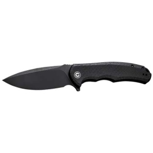 CIVIVI KNIFE PRAXIS 3.75" BLK - COARSE MICARTA/BLK STONEWASHE