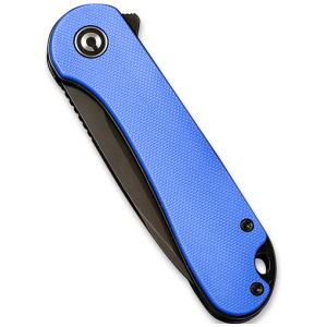 CIVIVI KNIFE ELEMENTUM 3.47" - BLUE G-10/BLACK STONEWASH D2