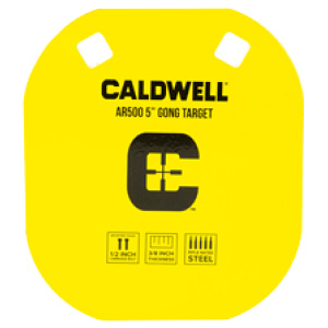 CALDWELL AR500 5" YELLOW