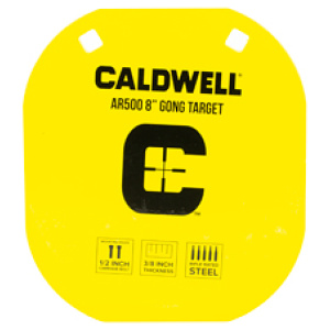 CALDWELL AR500 8" YELLOW