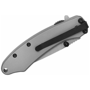 ABKT CATTLEMANS CUTLERY SCYTHE - 2.75" ASSISTED OPENER SS BLD