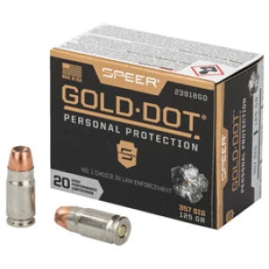 SPR GOLD DOT 357SIG 125GR HP 20/200