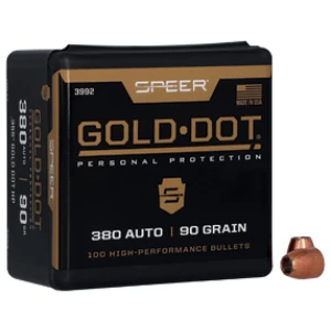 SPR GOLD DOT .355 90GR HP 100CT