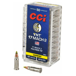 CCI 17 MACH 2 17GR VRMNT TIP 50/5000