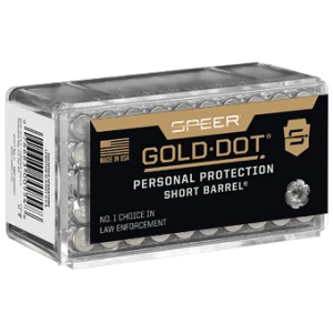SPR GOLD DOT 22WMR 40GR SHRT BRL 50