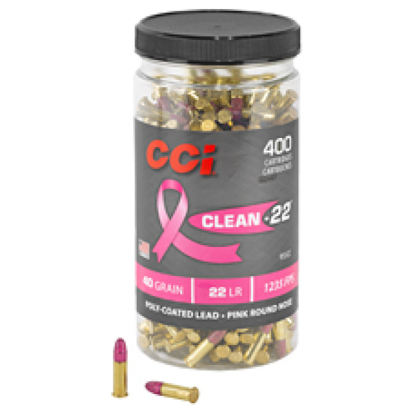 CCI CLN-22 PINK HV 22LR 40GR BTL 400