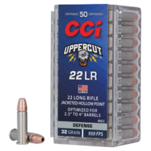 CCI UPPERCUT 22LR 32GR PLTD HP