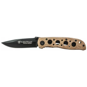 S&W KNIFE EXTREME OPS 3.2" - BLADE BLACK/DESERT CAMO HANDLE