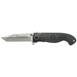 S&W KNIFE SPECIAL TACTICAL - RUBBER COATED 3.5" BLADE