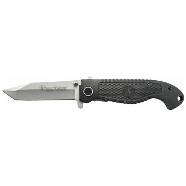 S&W KNIFE SPECIAL TACTICAL - RUBBER COATED 3.5" BLADE