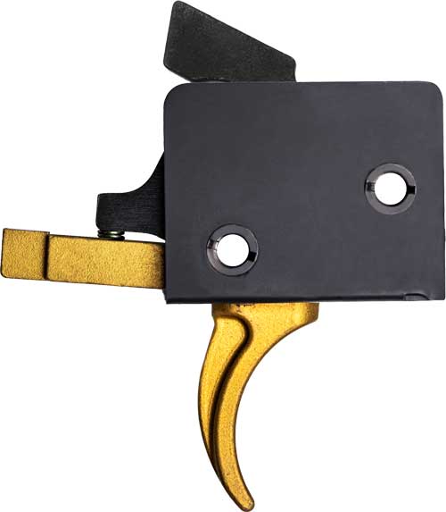 CMC TRIGGER AR15 SINGLE STAGE - CURVED GOLDFINGER 3.5LB